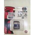 SD Card 32GB Kingston (SD4, Class 4)