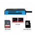 SSK SCRM330 3-In-1 USB 3.0 to Micro SD TF CF SD Card Reader